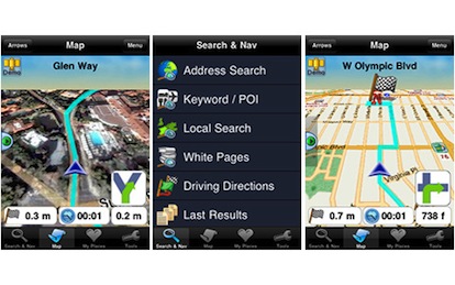 amAze, nuovo navigatore satellitare per iPhone con abbonamento mensile