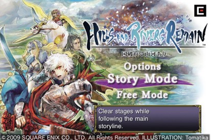 Hills and Rivers Remain: gioco di strategia della Square Enix