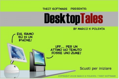 DesktopTales Free: Mac e Pc protagonisti di un fumetto
