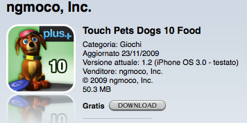 Touch Pets Dogs 10 Food gratis per un periodo limitato di tempo