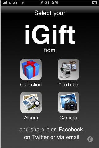 iGift4u: importante aggiornamento per l’applicazione che consente di inviare regali virtuali tramite iPhone