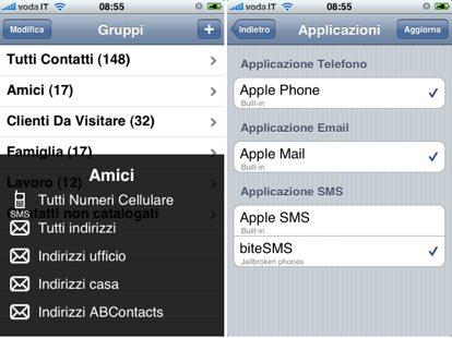 ABContacts 1.4.5 disponibile su AppStore