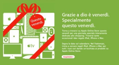 Arrivano gli sconti Apple con il Black Friday