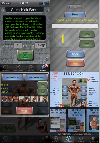 egoFITNESShome: un istruttore per il fitness casalingo