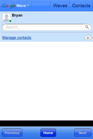 Google Wave: per gestire l’onda di Google su iPhone