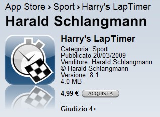 Harry’s GPS Laptimer: per gli amanti delle corse amatoriali