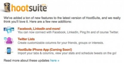 Il client Twitter HootSuite sta arrivando su Appstore