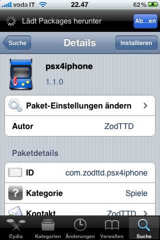 psx4iPhone (Cydia): ora compatibile con Firmware 3.1x