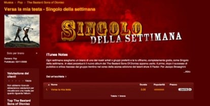 Apple lancia l’offerta “Singolo della Settimana” anche in Italia!