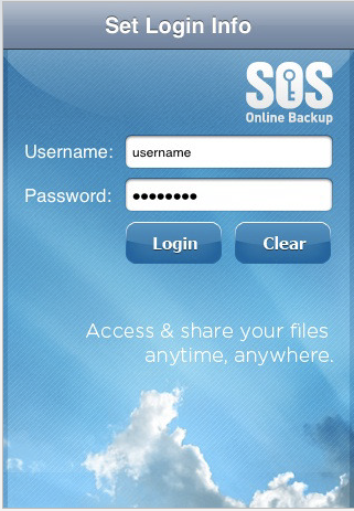 SOS Backup Online: disponibile il client per iPhone