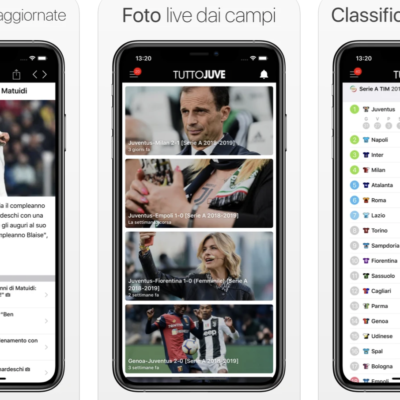 TuttoJuve, l’applicazione gratuita dedicata ai tifosi juventini