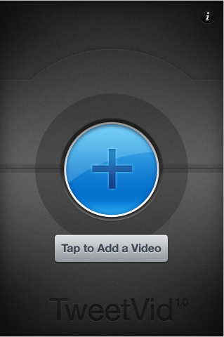 TweetVid: il modo più veloce per caricare i video del 3GS su Twitter