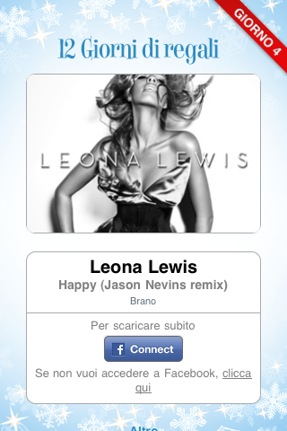 iTunes 12 giorni di regali: oggi è il turno del singolo Happy di Leona Lewis