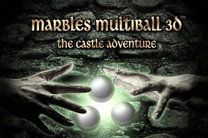 Marbles Multiball 3D: un labyrinth game ambientato in un castello