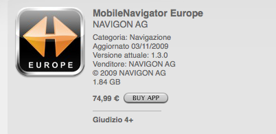 Navigon MobileNavigator Europe: 25€ di sconto, ma solo per pochi giorni!