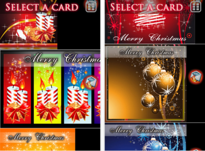 Christmas iCards for Greetings: cartoline virtuali su iPhone