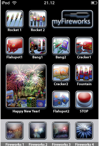 myFireworks: i fuochi d’artificio su iPhone