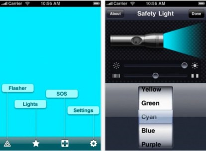 Safety Light: la migliore applicazione “torcia” per iPhone
