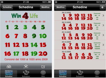 w4l: una nuova applicazione iPhone dedicata a Win4LIfe