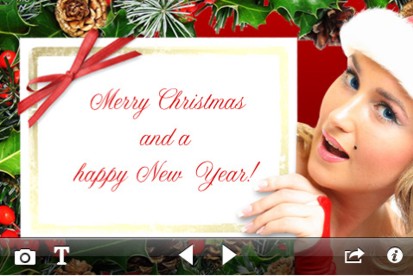 Xmas Greeting Cards: invia le cartoline di Natale direttamente da iPhone