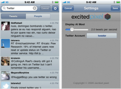 Chirp Flow: tweet in tempo reale su iPhone