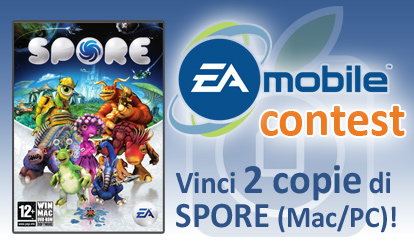 CONTEST: EA Mobile ed iPhoneItalia ti ragalano due copie di “Spore” per Pc e Mac! [VINCITORI]