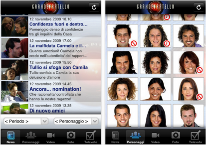 Grande Fratello 10: l’applicazione ufficiale per iPhone ora su AppStore