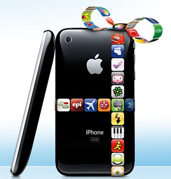 Guida Photoshop: crea il fiocco di natale su un immagine raffigurante l’iPhone