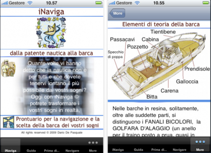iNaviga: prontuario per la navigazione su iPhone
