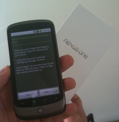 Immagini del Nexus One invadono sempre più il Web
