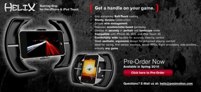 Posimotion annuncia Helix, il volante per iPhone