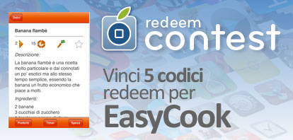 CONTEST: vinci 5 codici redeem per EasyCook [VINCITORI]