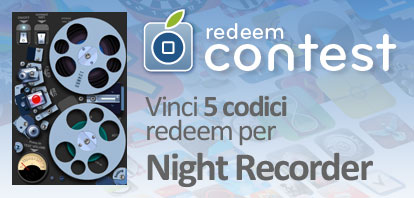 CONTEST: vinci 5 codici redeem per Night Recorder [VINCITORI]