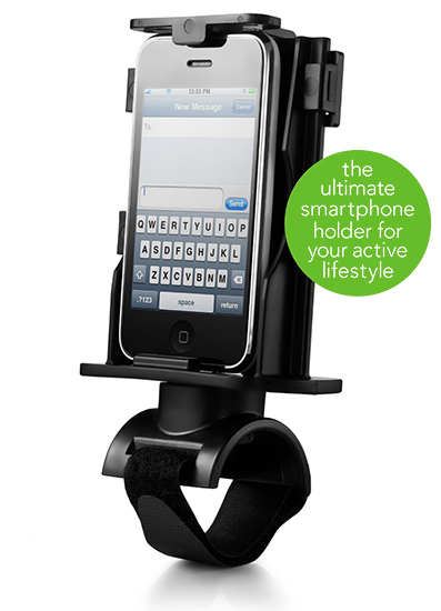 Texthook: un supporto iPhone per passeggini e bici