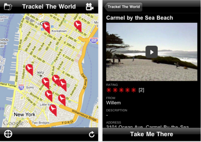 Trackel: condividi i video delle tue vacanze