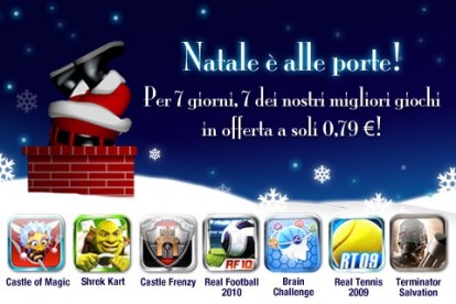 Festeggia il Natale con Gameloft: per 7 giorni 7 giochi in offerta a 0,79€