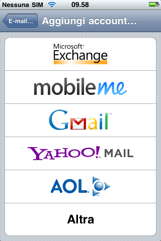 MultiExchange (Cydia): aggiungi nuovi account Microsoft Exchange su iPhone