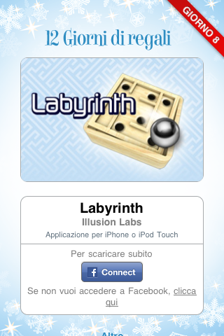 iTunes 12 giorni di regali: Labyrinth