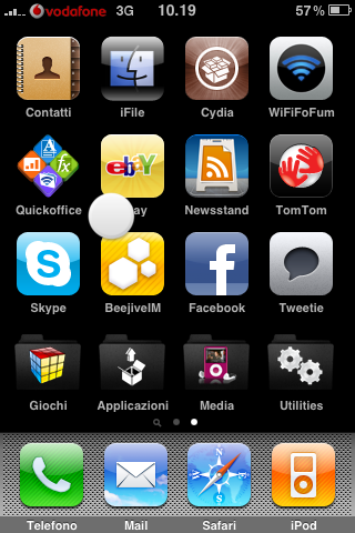 ProTapper (Cydia): il tapper in stile Palm Pre