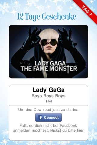 iTunes 12 giorni di regali: Boys Boys Boys di Lady Gaga