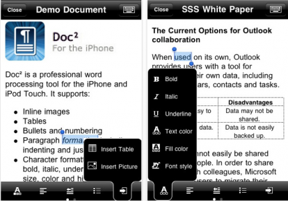 Doc²: una nuova applicazione per creare e gestire documenti Word su iPhone