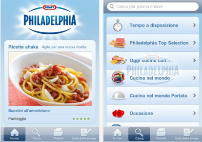 iPhiladelphia: tante ricette, gratis su iPhone