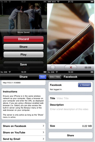 iCamcorder: video a 20fps e tante altre novità nella prossima versione. Eccole in anteprima.