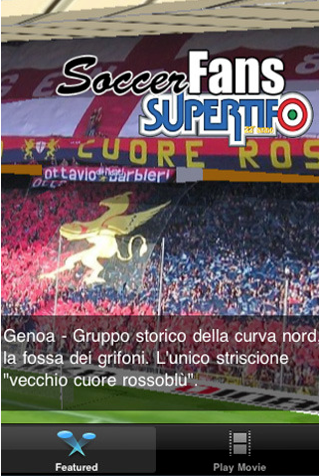 Supertifo lancia l’applicazione SoccerFans Genoa