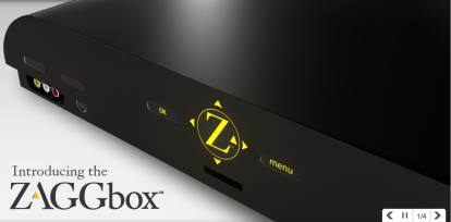 ZaggBox: un lettore multimediale per iPhone