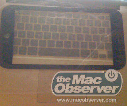 Tablet Apple: una nuova foto del (presunto) vetro?