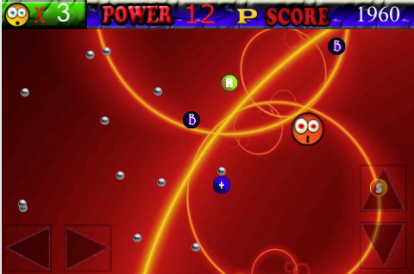 Mr. Boom: raccogli i powerup blu e aumenta l’energia