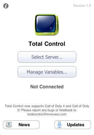 Total Control: un’utility per la gestione dei server di gioco
