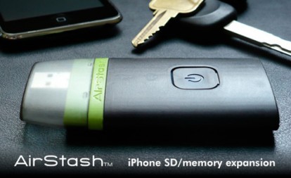 AirStash, per aumentare la capacità i memoria dell’iPhone via wireless