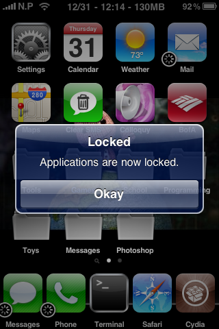 AppLocket (Cydia Store): blocca l’accesso alle applicazioni su iPhone